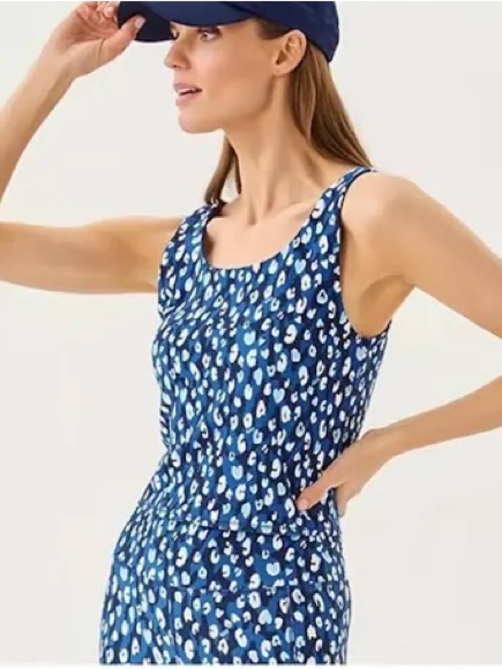 Lilly Pulitzer Ari Reversible Active Tank Top Size XL